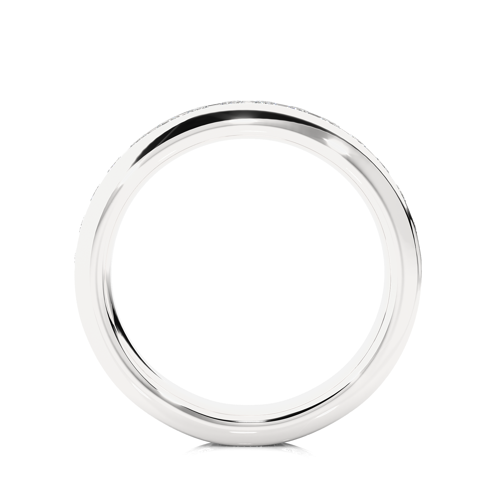 0.96 Carat G Color VS1 Clarity Diamond Studded Natural Diamond Ring.